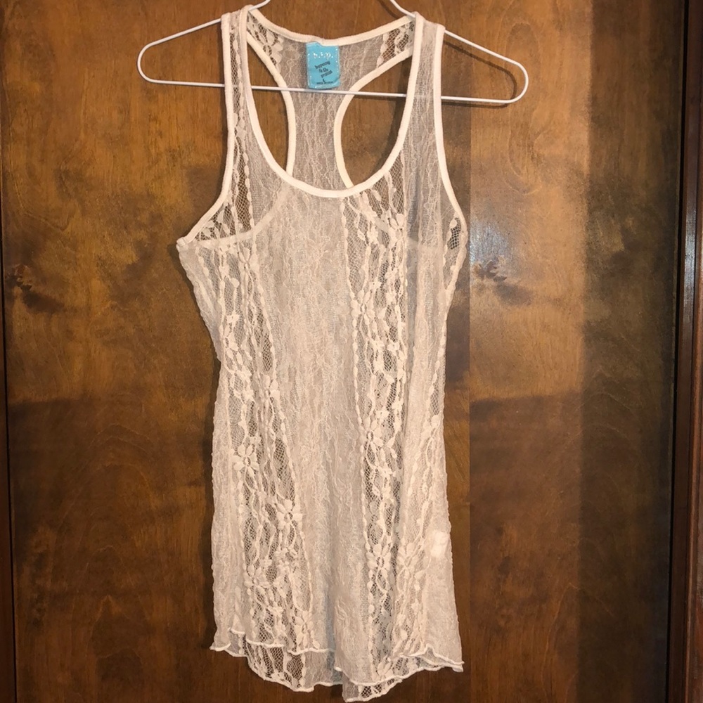 h.i.p. Lace Tank Top